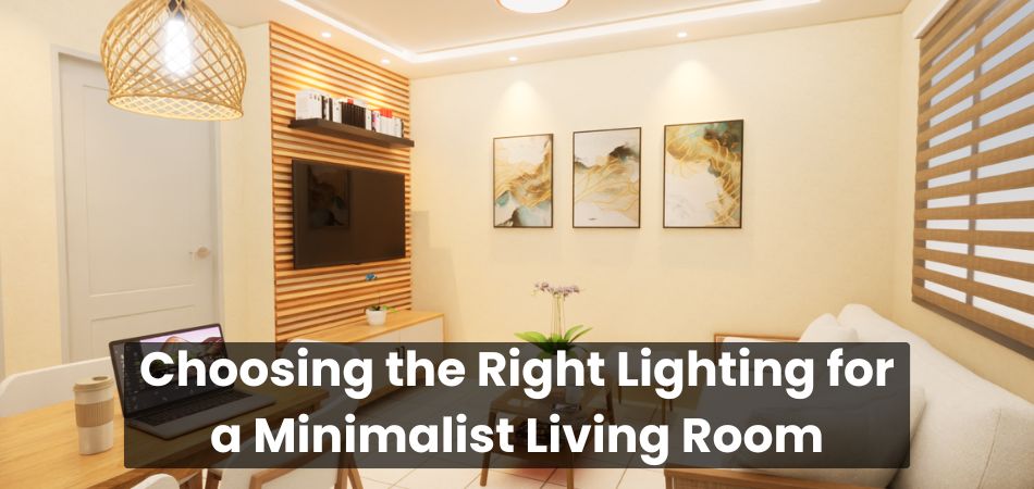 Choosing the Right Lighting for a Minimalist Living Room