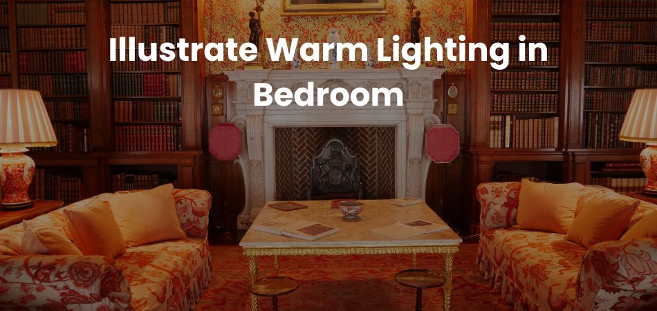 Way to Illustrate Warm Lighting in a Bedroom